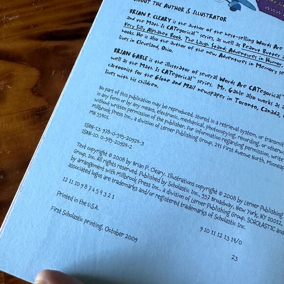 Scholastic Math Is Categorical On The Scale A Weighty Tale Paperback Book - Picture 2 of 7